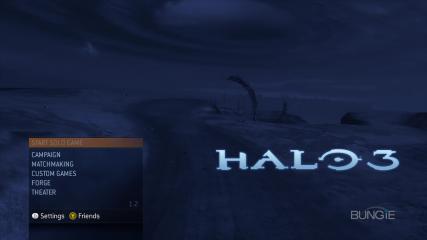 Halo 3 Title Screen